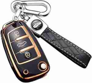 61a-buvYQAL._AC_UL320_.jpg غطاء TPU SILVER للمفتاح الذكي أودي A4 A4 Q3 TT A3 A3 Flip Key