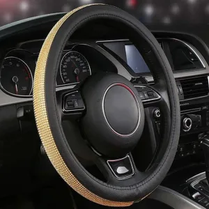 B08VRQCWR4 جراب دريكسيون جلد بتصميم ماسي مع الكريستالات