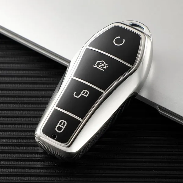 song Plus key غطاء حماية لمفتاح سونج بلس BYD Song Plus مصنوع من TPU لريموت السيارة