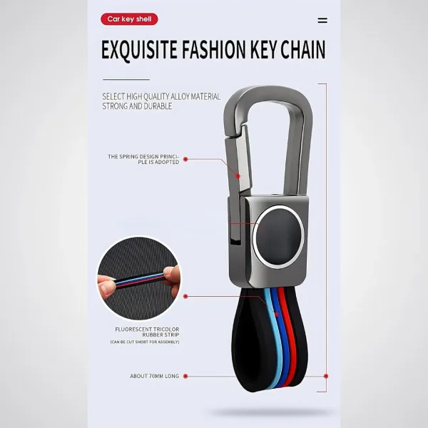 جراب ريموت معدن هيونداي رمادي داكن (HY2) -ix35 النترا  Compatible with Hyundai