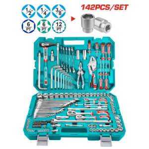 شنطة معدات وادوات يدوية 142 قطعة توتال THKTHP21426