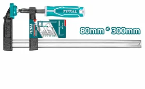 قطمة حديد توتال حرف-F مقاس 80×300 مم - THT1320801