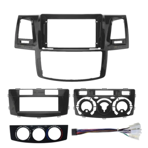 Hilux 2005-2008 2 AC Parts3 فريم شاشة ستيريو 9 بوصة لتويوتا فورتشنر وفيجو
