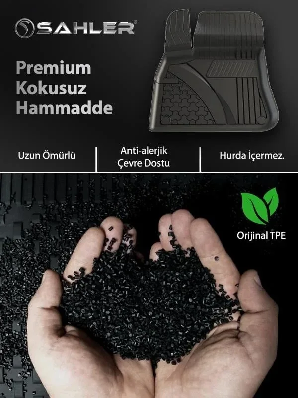 Sahler Car Mat TPE دواسات ساهلر تركي SAHLER مخصصة
