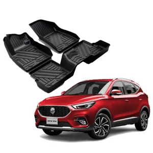 MGZSTPE دواسات ارضية TPEمتوافقة مع سيارة أم جي MG ZS -اسود