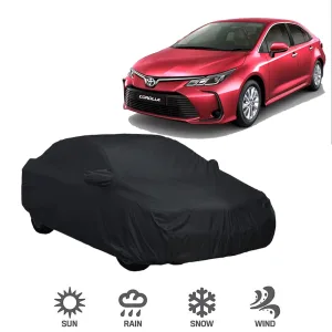 toyota cover غطاء وتربروف مبطن بطبقتين من القطن لسيارة Toyota Corollaتويوتا كورولا