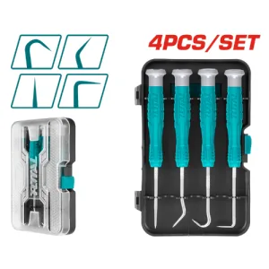 طقم مفك شوكة 4 قطع من توتال - موديل TPHSK0401