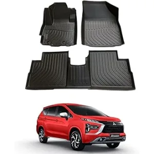 Xpander -7Seat دواسات ارضية مطاط حراري TPE عالي الجودة لسيارة متسوبيشى اكسبندر Xpander -7Seat