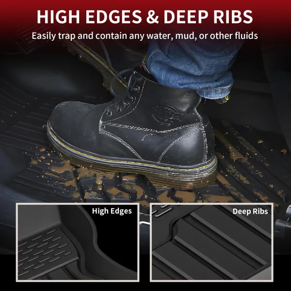 TPE CAR MAT0 دواسات سيارة Range Rover Velarمن المطاط الحراري TPE رينج روفر فيلار