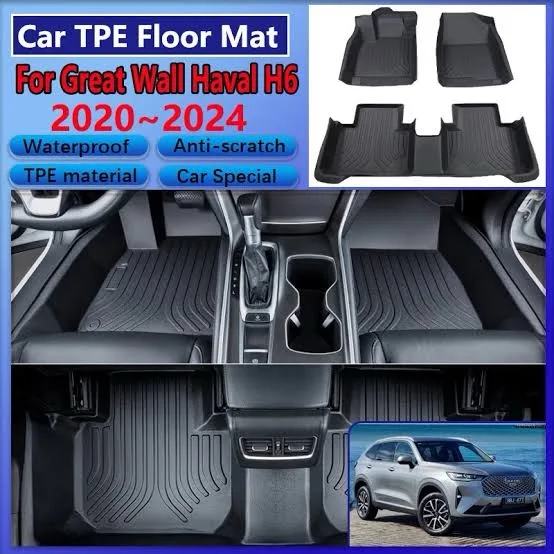 img_0507 دواسات ارضية مطاط حراري TPE عالي الجودة متوافقة مع سيارة هافال Haval H6