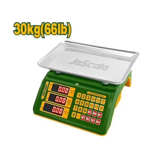jadever Scale30k ميزان الكتروني من جاديفر تولز، 30 كجم، JDEC1520، متعدد الألوان