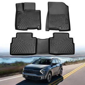 Version 1.0.0 دواسات ارضية TPE عالي الجودة متوافقة مع سيارة سبورتاج KlA Sportage 2022-2026