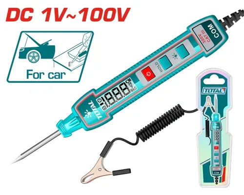 DC1-100V مفك فاحص دوائر كهربائية للسيارات - ماركة توتال THT417506