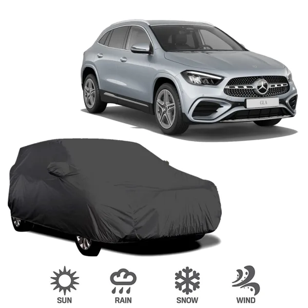 GLA غطاء سيارة مقاوم للماء والغبار والشمس وتربروف مبطن لسيارة مرسيدس بنز GLA Benz
