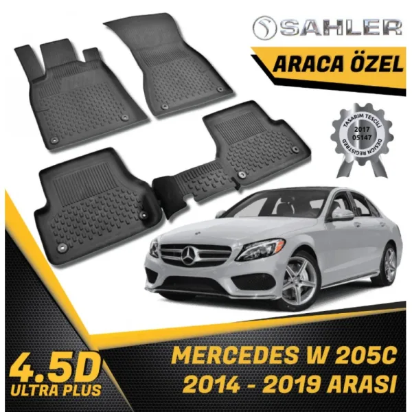 mercedes-w205 دواسات ساهلر تركي لسيارة مرسيدس 2019:2014 MERCEDES W205 C Serisi