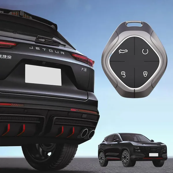 DASHING03 جراب ريموت معدن لمفتاح سيارة متوافق مع جيتور داشينغ Jetour Dashing