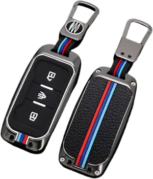 Jetour keycover-X70 جراب ريموت معدن لمفتاح سيارة متوافق مع جيتور Jetour X70-X95-X90